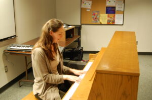 Head of Whatcom’s music department Melanie Sehman joined Whatcom’s faculty this fall. She currently teaches three music classes and is the advisor for the Music Club as well. Photo courtesty of Melanie Sehman.