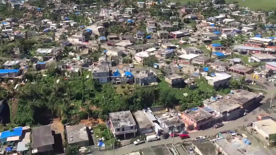 Hurricane Fiona damage in Puerto Rico